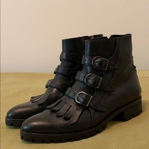 Modern Vice Jett Classic Black Ankle Boot Size 37